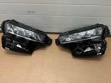LAMPY FULL LED SKODA KAROQ LIFT KOMPLETNE IDEALNE