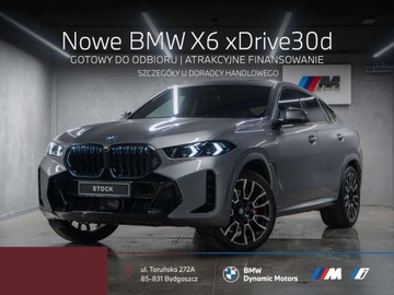 BMW X6 G06 SUV Facelifting 3.0 30d 298KM 2025 BMW X6 xDrive30d 298 KM mHEV - HarmanKardon - Kamera 360 - Hak Holowniczy