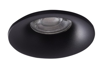 Черный круглый встраиваемый светильник с петлей ADAMO MIDST