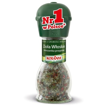 Kotanyi Zioła Włoskie miesz. przypraw młynek 48g