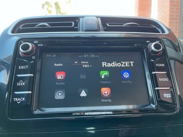 Mitsubishi Space Star Hatchback 5d 1.2 80KM 2016 Mitsubishi Space Star 1.2 benzyna 80 KM zarejestrowany w PL zadbany mo, zdjęcie 11