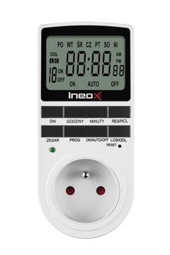 Włącznik wyłącznik czasowy Timer Programator PC-02