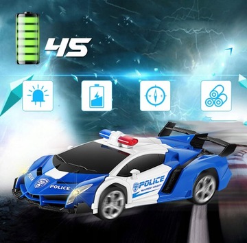 2в1 АВТОМОБИЛЬ-ТРАНСФОРМИРУЮЩИЙСЯ РОБОТ С ДИСТАНЦИОННЫМ УПРАВЛЕНИЕМ