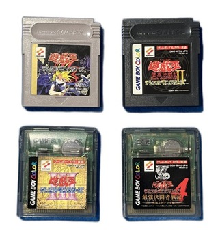 Yu Gi Oh 1-4 (4 szt.) *CART* NTSC-J
