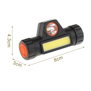 Налобный фонарь для сварочной маски с кронштейном, зарядка