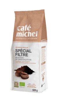 Kawa Mielona do dripa Arabica 100% Fair Trade Bio 500G - Cafe Michel