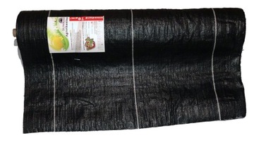 Agrotkanina czarna 0,4x25m UV 70g SUNRISE antychwastowa agrowłóknina +kotwy