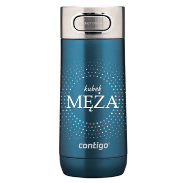 Contigo Kubek termiczny Luxe z nadrukiem 360ml Mąż