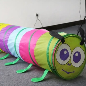 ROZKŁADANY TUNEL DLA DZIECI STONOGA ZABAWKA ROZWOJOWA