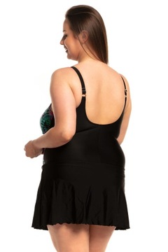 TANKINI Strój kąpielowy Dla Puszystej 7XL 58 60