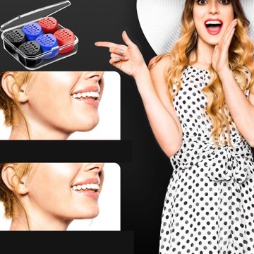 PRZYRZĄD DO ĆWICZEŃ ŻUCHWY SZCZĘKI MODELOWANIE TWARZY 6SZTUK