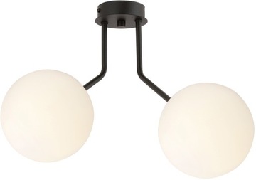 NOWOCZESNY PLAFON SUFITOWY SZKLANE KLOSZE LED