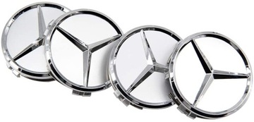 KAPSLE DEKIELEK DEKIELKI DO ALUFELG MERCEDES 75MM