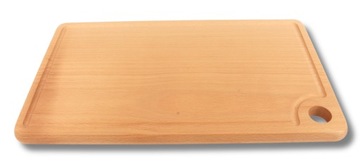 KUCHENNA DESKA DO KROJENIA DREWNIANA BUKOWA DUŻA