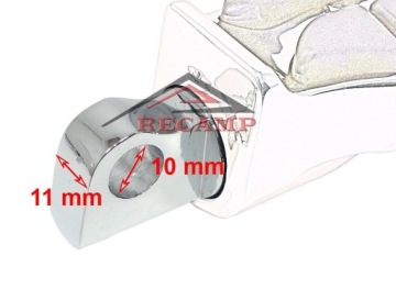 МОНТАЖНЫЕ РУЧКИ HARLEY WALKER CLAMP, хром