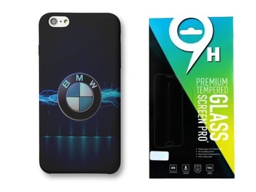 ETUI DO IPHONE 11 Z NADRUKIEM AUTO BMW RÓŻNE WZORY WYBÓR+SZKŁO