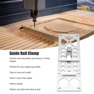 Зажим направляющей 90 градусов из алюминиевого сплава