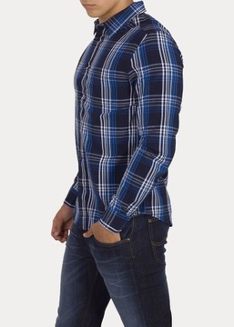 Wrangler Ls 1 Pocket Shirt - Wrangler Blue