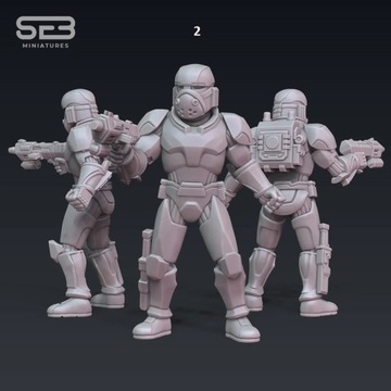 Модель Smasher v2 подходит для игры Star Wars Legion.