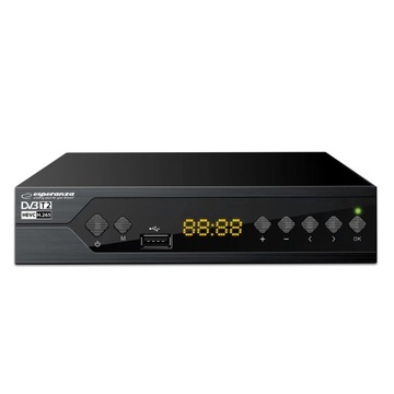 Тюнер-декодер DVB-T2 HEVC H.265 Timeshift - HDMI SCART - Тюнер наземного ТВ