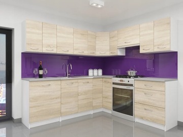 Комплект угловой кухонной мебели Bologna Sonoma