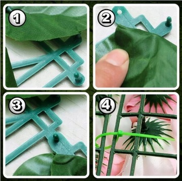 Искусственная стена из хеджирования плющ