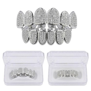Usta grilla platerowane 18K