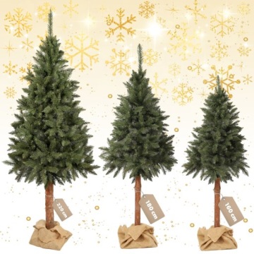 ИСКУССТВЕННАЯ ДЕРЕВО РОЖДЕСТВЕНСКАЯ ЕЛЬ 220 СМ, НАТУРАЛЬНАЯ ЕЛЬ
