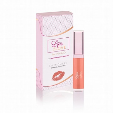 Lips2Love Натуральный бальзам для губ, увеличивающий губы Lip Magnifier Caramel