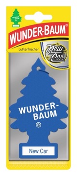 WUNDER - BAUM (CHOINKA) ZAPACH SAMOCHODOWY NEW CAR