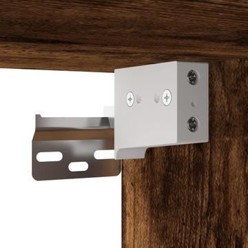 Комплект из 2-х тумб под ТВ, копченый дуб, материал дерево.