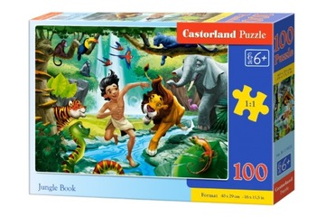 Puzzle 100el. B-111022 Jungle Book