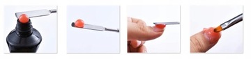 Гель-лак ACRYL GEL строительный 30мл + кисть