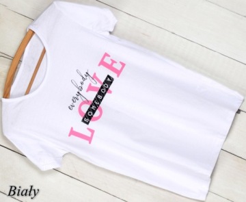 ФУТБОЛКА, РУБАШКА ПОД СВИТЕР Надпись LOVE M/L T83.