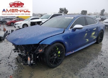 Audi A7 C7 RS7 Sportback Facelifting 4.0 TFSI 560KM 2016 Audi RS7 Sportback 2016 4.0l 4.0 Benzyna 560KM