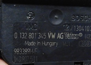 AUDI A3 8P FACELIFT 5D 03-12R MOTOREK RADIÁTORU 0132801345 1K0907511