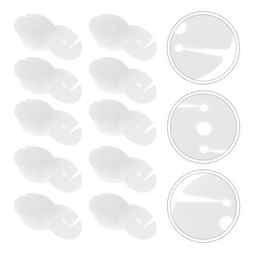 Мебельные диваны с тремя отверстиями, прозрачные