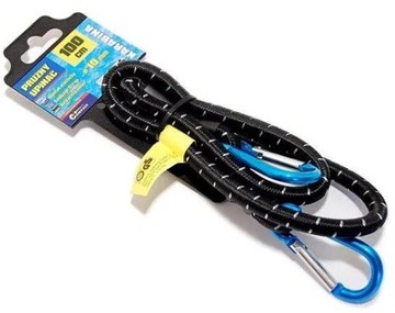 DRŽÁK OHEBNÝ 100 CM Z KARABINCZYKAMI