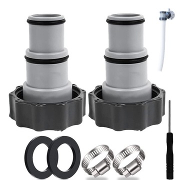 ADAPTER WĘŻA BASENOWEGO DO POŁĄCZENIA INTEX FIT ARU DO WĘŻY 2 SZT