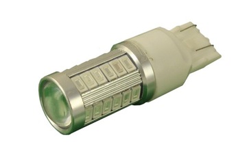 ŻARÓWKA W21/5W RED 30x LED SMD 2835 12V