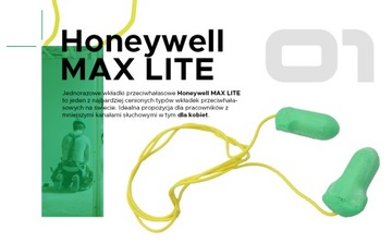 Беруши Honeywell MaxLite с проводом 100 пар