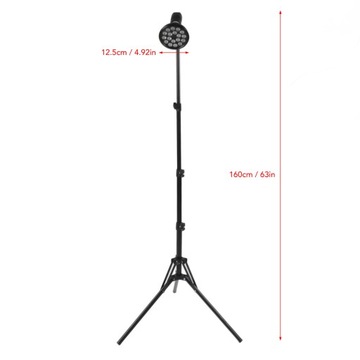 LAMPA OPALAJĄCA 460NM PEŁNE NIEBIESKIE ŚWIATŁO