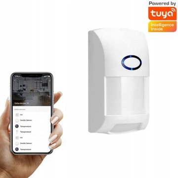 Датчик движения Tuya Zigbee для гостиной, Wi-Fi-сигнализация