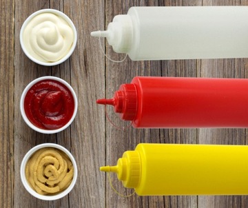 Диспенсер для соуса 1025мл белый (71487)