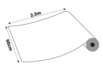 Folia Lustrzana Naklejka Lustro Weneckie Dł 2,5m