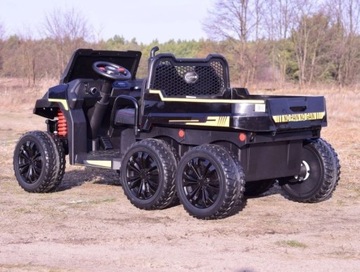 ЭЛЕКТРОТРАКТОР 6X6 АВТОСАМОСВАЛ + АККУМУЛЯТОРНАЯ БАТАРЕЯ 24 В