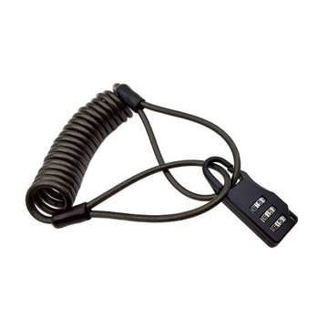 Кодовый замок с переносным тросиком безопасности