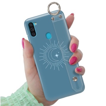 ETUI Z PASKIEM DO SAMSUNG A32 4G BOHO Mix Wzory