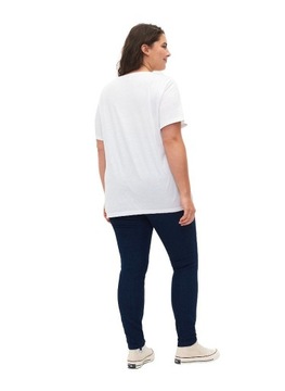 ZIZZI FANTASTYCZNE SPODNIE DOPASOWANE JEGGINSY JEANS 001B 50