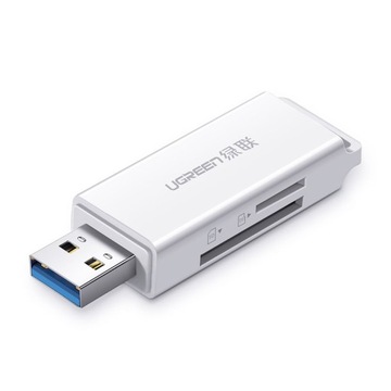 UGREEN PRZENOŚNY CZYTNIK KART TF/SD pod USB 3.0